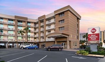 Exterior of Best Western Plus Daytona Inn Seabreeze Oceanfront in Daytona Beach, Florida