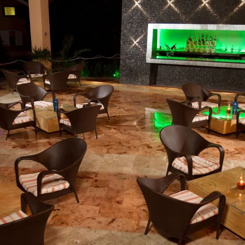 Theater Bar at Sandos Caracol Resort