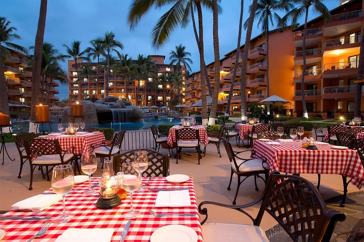 La Trattoria Restaurant at Villa del Palmar Puerto Vallarta